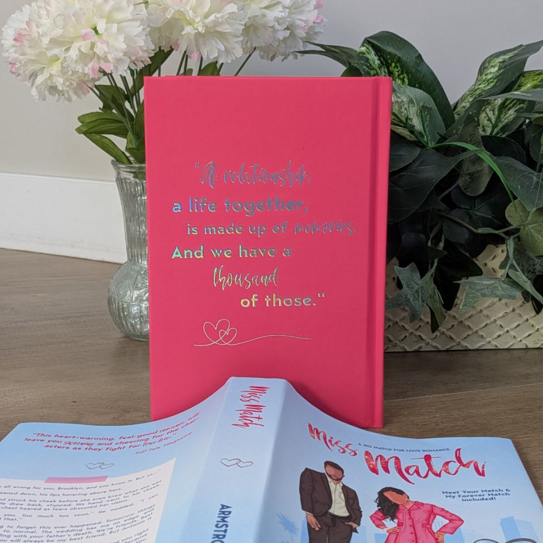 Miss Match anniversary edition hardback sweet matchmaker romcom - Lindzee Armstrong