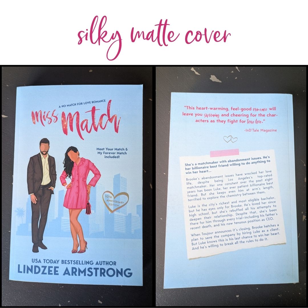 Miss Match anniversary edition paperback billionaire romcom - Lindzee Armstrong