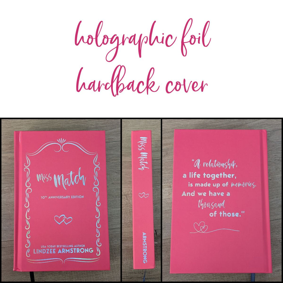 Miss Match special edition hardback sweet friends to lovers romcom - Lindzee Armstrong