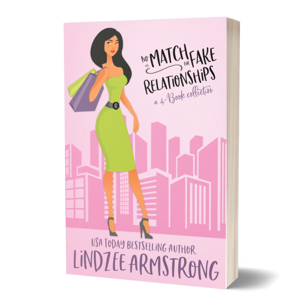 No Match for Fake Relationships paperback contemporary romance - Lindzee Armstrong