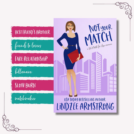 Not Your Match tropes sweet second chance romance - Lindzee Armstrong