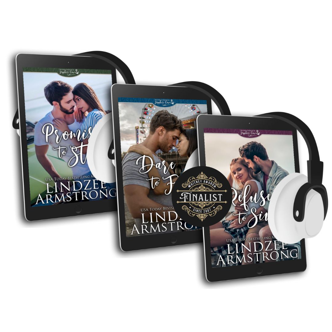 Sapphire Cove series audiobook bundle sweet small town romance books - Lindzee Armstrong