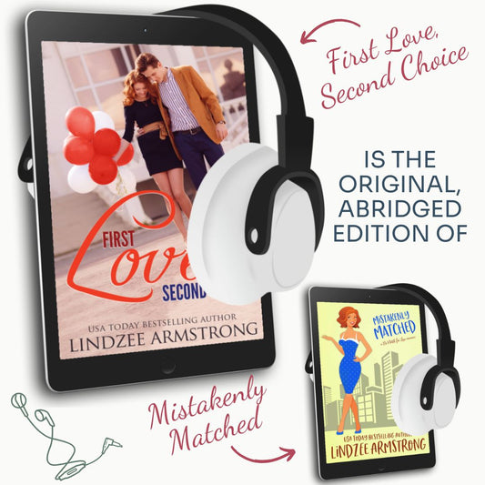 First Love Second Choice by Lindzee Armstrong abridged audiobook, clean romantic comedy