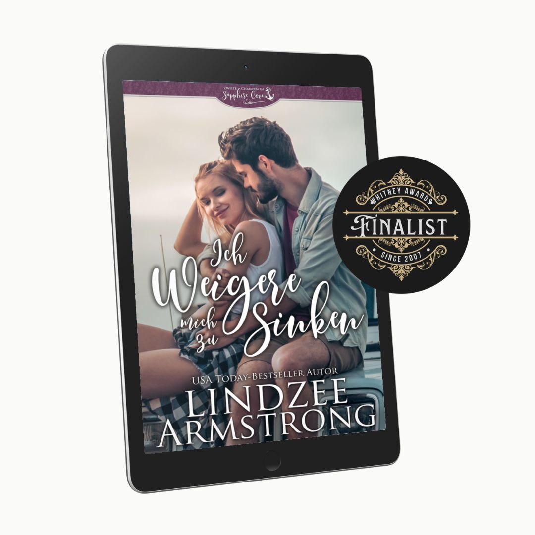 Refuse to Sink by Lindzee Armstrong German ebook, clean small town contemporary romance in the Second Chances in Sapphire Cove series