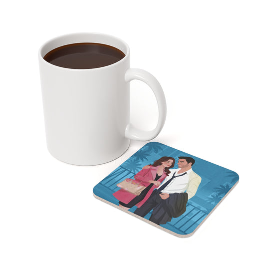 Drink Coaster — Miss Match Character Art