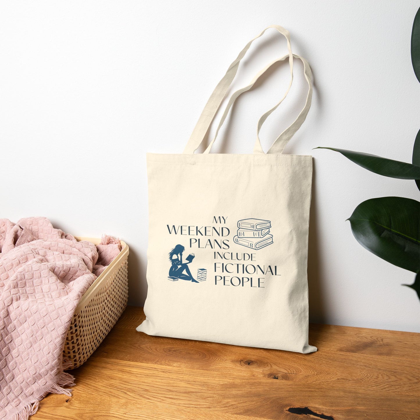 Tote Bag — "Weekend Plans"