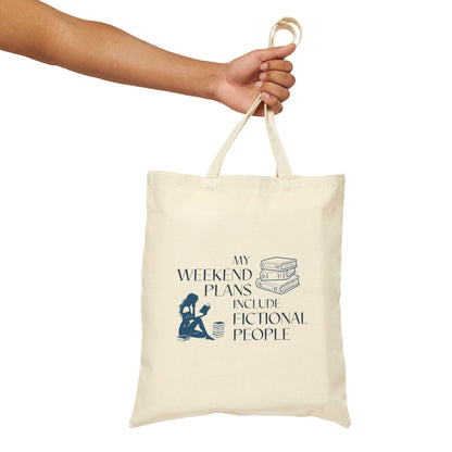 Tote Bag — "Weekend Plans"