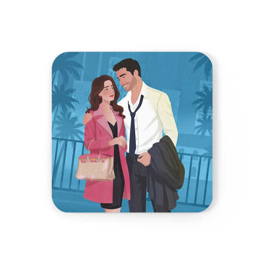 Drink Coaster — Miss Match Character Art