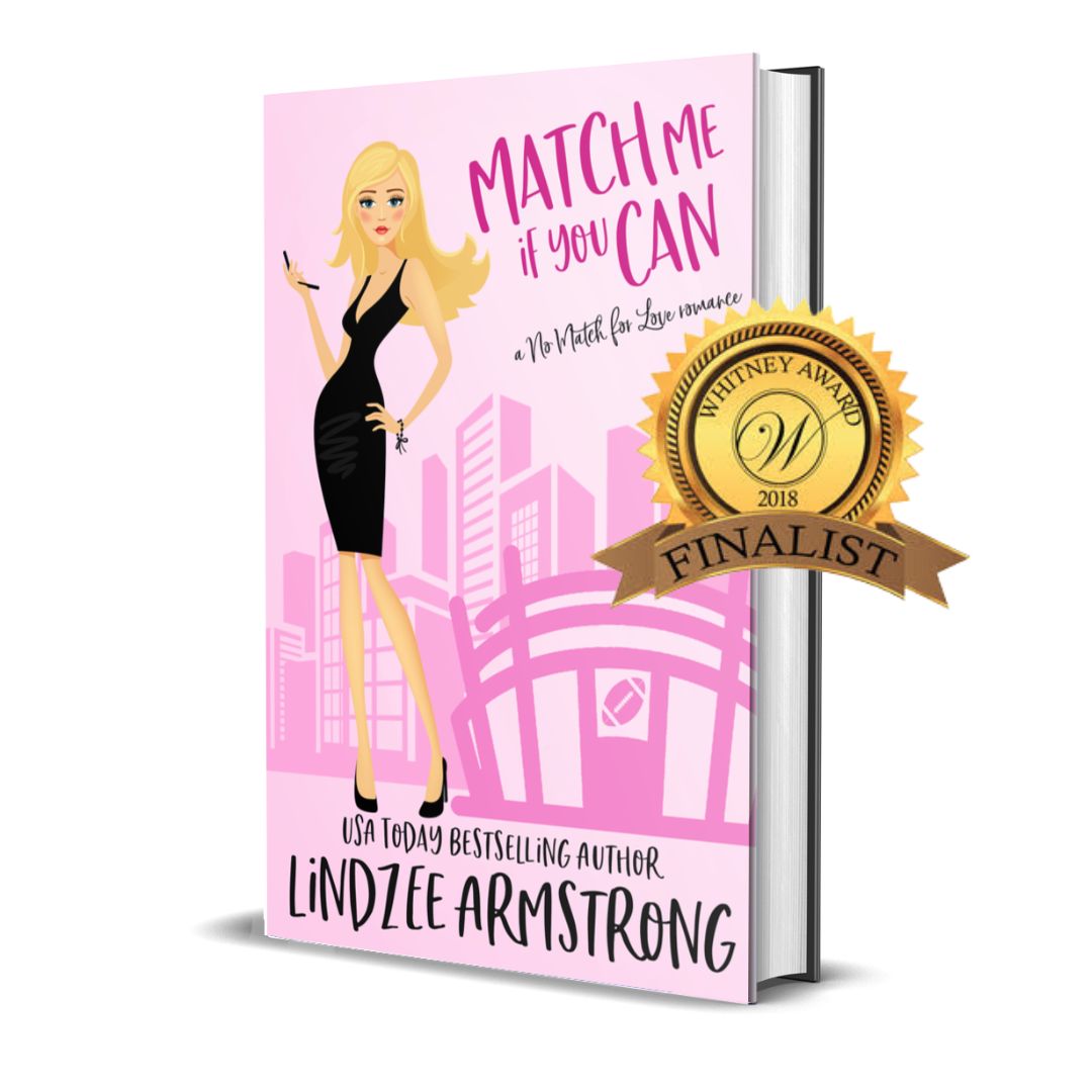 Match Me if You Can hardback sports romcom - Lindzee Armstrong