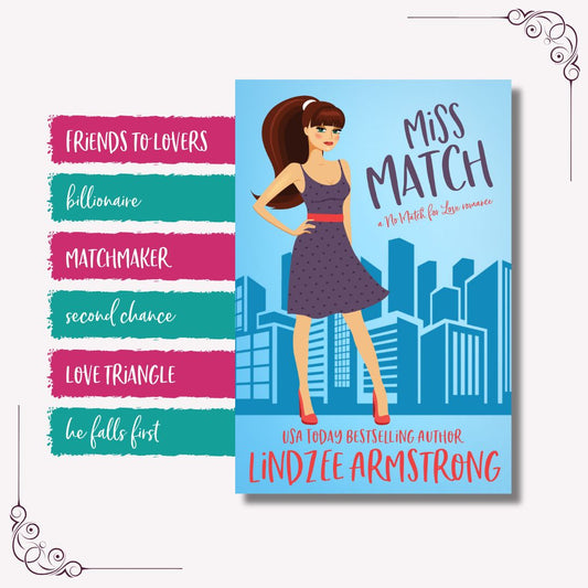 Miss Match tropes sweet billionaire romcom - Lindzee Armstrong