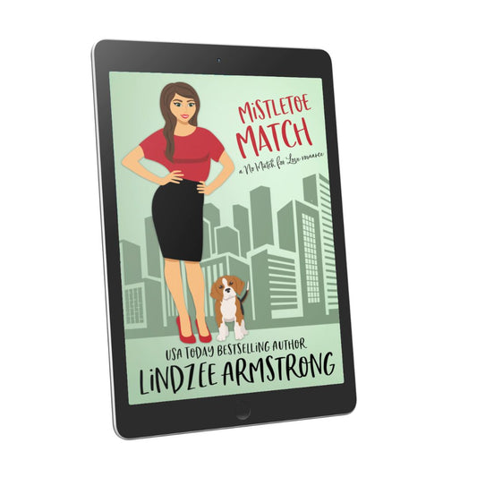 Mistletoe Match ebook single dad romance - Lindzee Armstrong