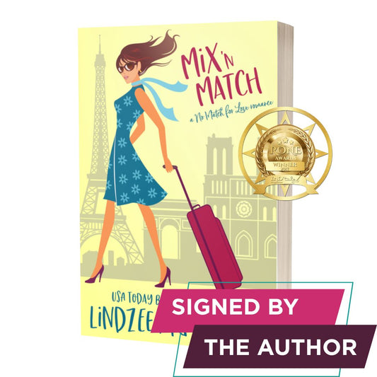Mix N Match signed paperback fake engagement - Lindzee Armstrong