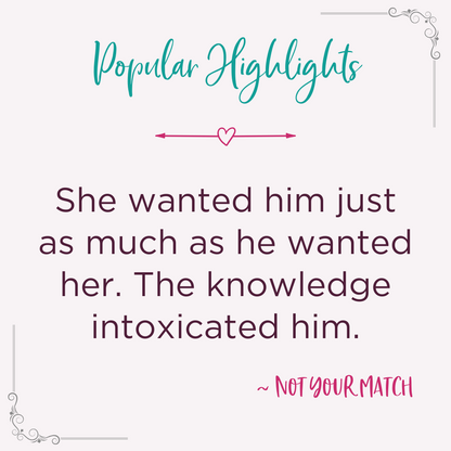 Not Your Match E-Book