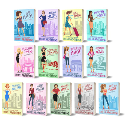 No Match for Love series paperback box set sweet romance - Lindzee Armstrong