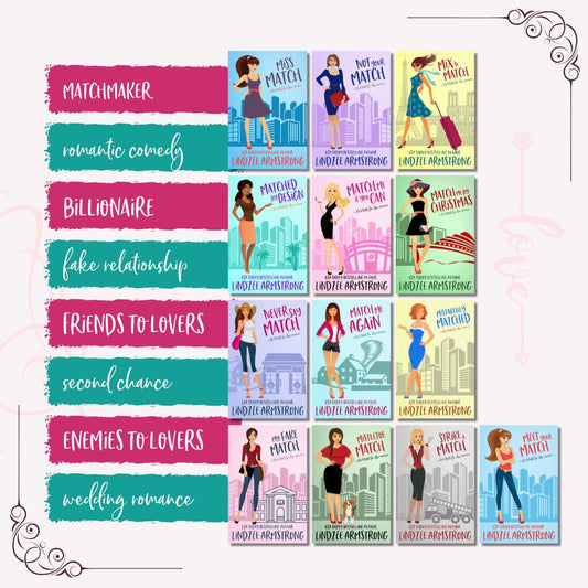 No Match for Love series tropes romantic comedy - Lindzee Armstrong