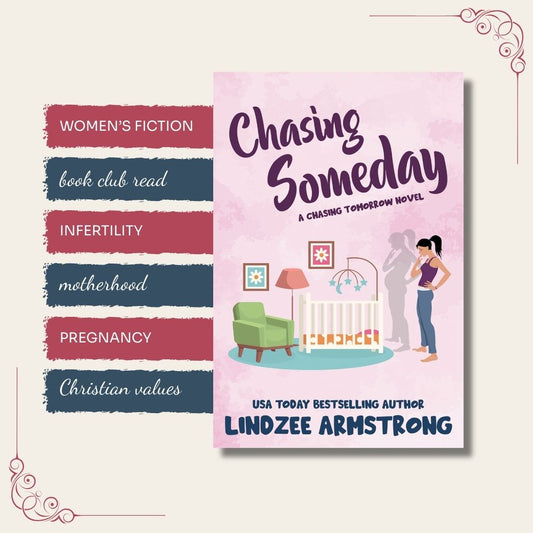 Chasing Someday by Lindzee Armstrong trope map, Christian women's fiction in the Chasing Tomorrow series