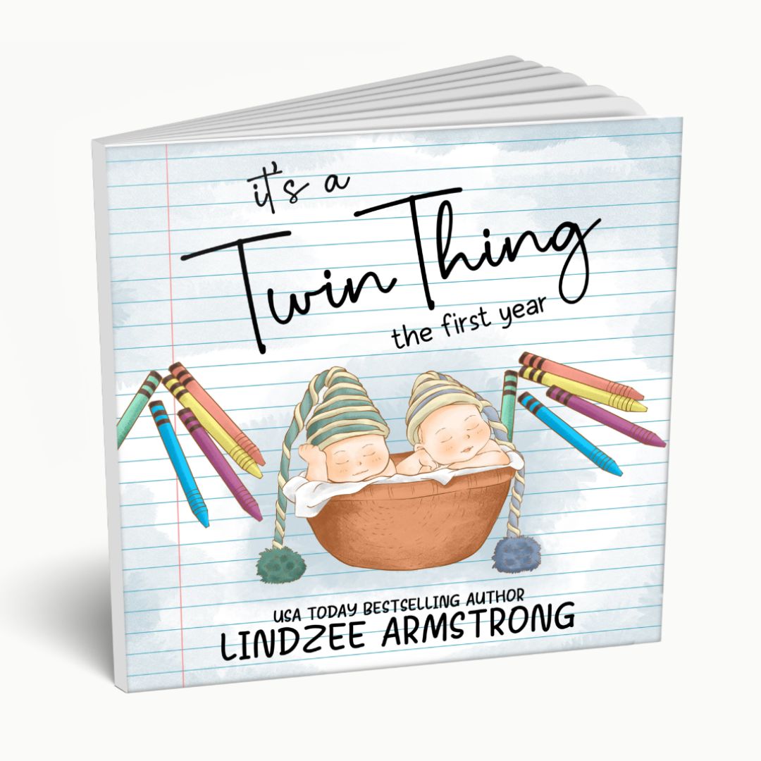 It's a Twin Thing: the First Year by Lindzee Armstrong paperback, children's picture book