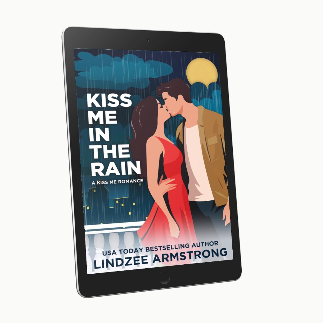 Kiss Me in the Rain by Lindzee Armstrong ebook, clean romantic suspense in the Kiss Me series