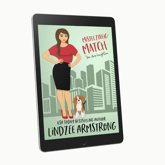 Mistletoe Match by Lindzee Armstrong German ebook, clean romantic comedy in the No Match for Love series