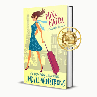 Mix 'N Match by Lindzee Armstrong hardback, clean romantic comedy in the No Match for Love series