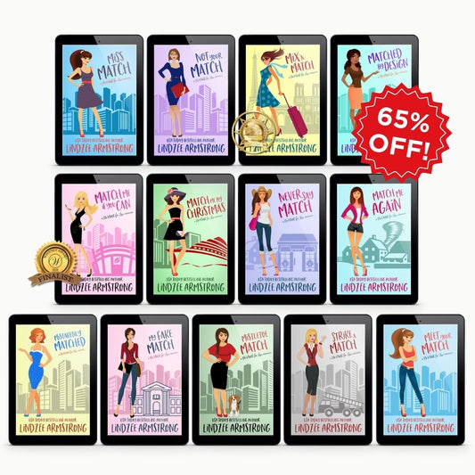 No Match for Love series by Lindzee Armstrong ebook bundle, clean romantic comedy
