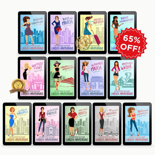 No Match for Love series by Lindzee Armstrong German ebook bundle, clean romantic comedy