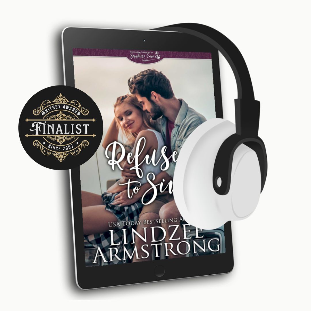 Refuse to Sink by Lindzee Armstrong audiobook, clean small town romance in the Second Chances in Sapphire Cove series
