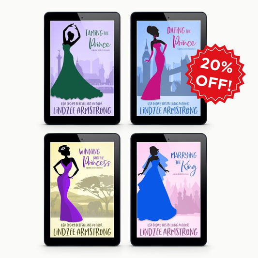 Royal Secrets series by Lindzee Armstrong ebook bundle, clean romantic comedy