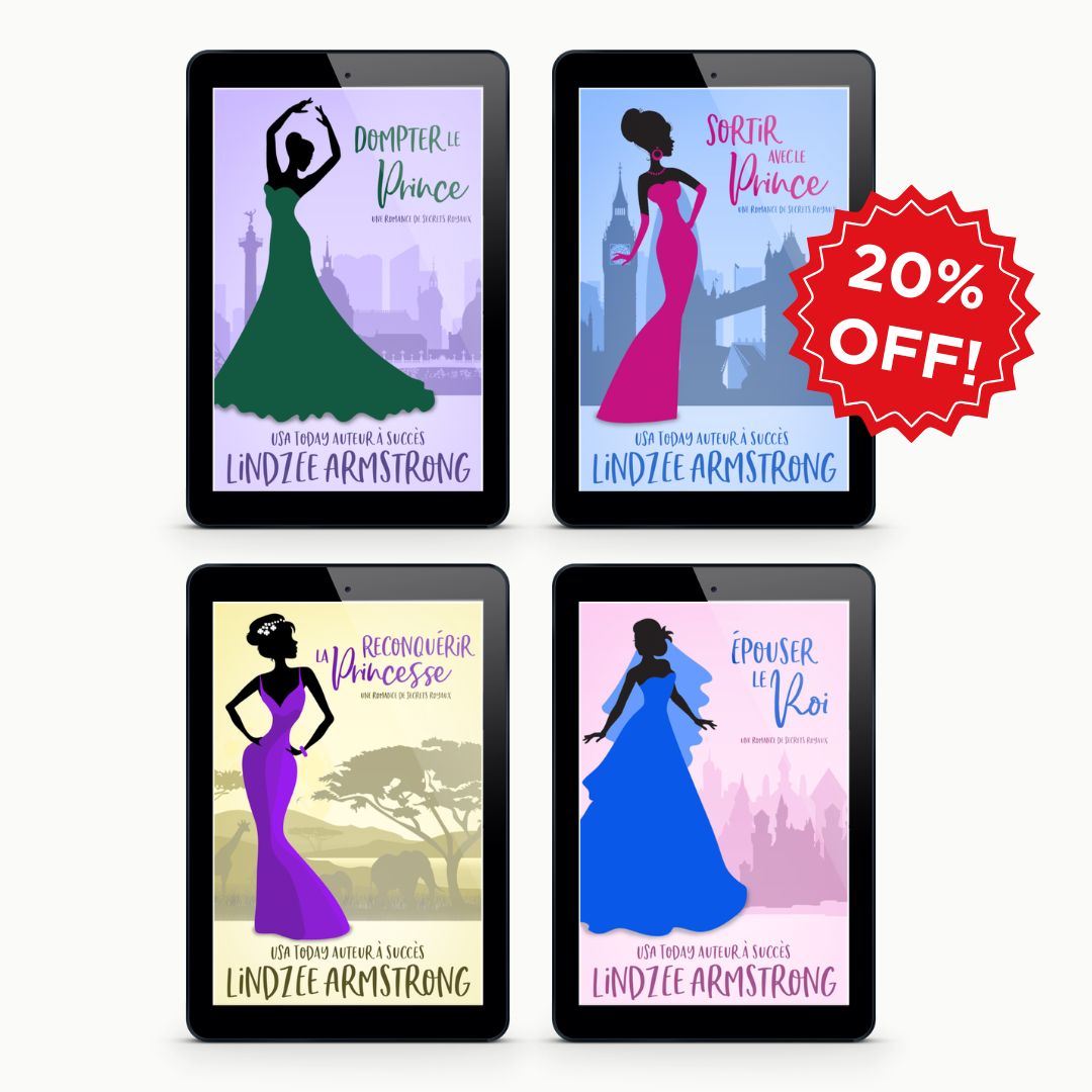 Royal Secrets series by Lindzee Armstrong French ebook bundle, clean romantic comedy